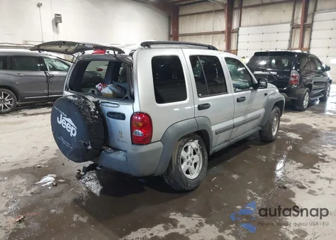 2006 Jeep Liberty Sport from USA, damaged, VIN 1J4GL48K66W154473